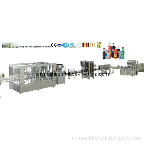 Machinery for Carbonated Soft Drink Plastic Bottle